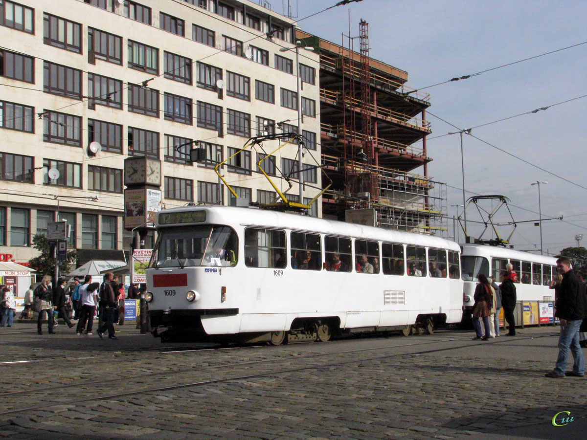Брно. Tatra T3G №1609