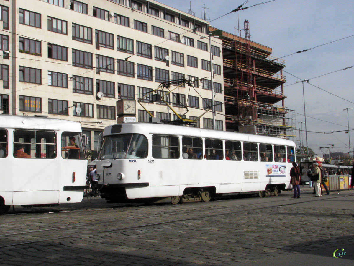 Брно. Tatra T3G №1621