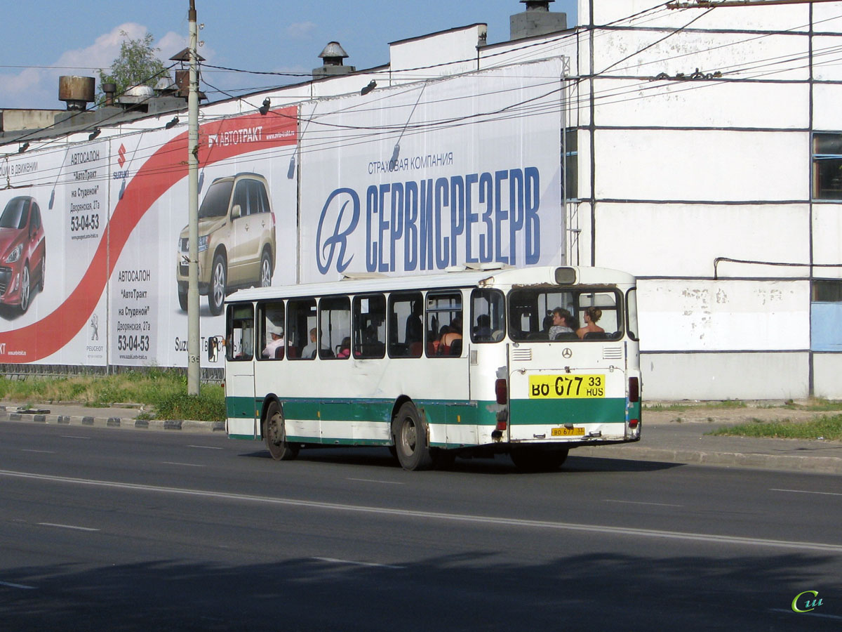 Владимир. Mercedes-Benz O305 во677