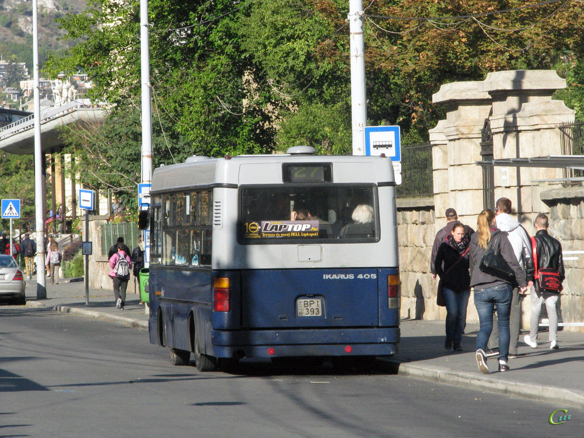 Будапешт. Ikarus 405 BPI-393