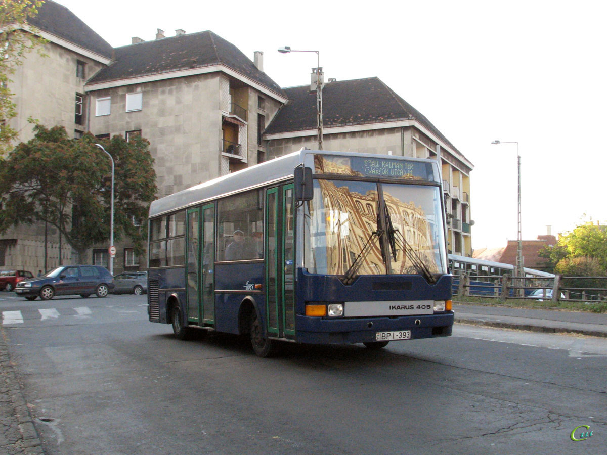 Будапешт. Ikarus 405 BPI-393