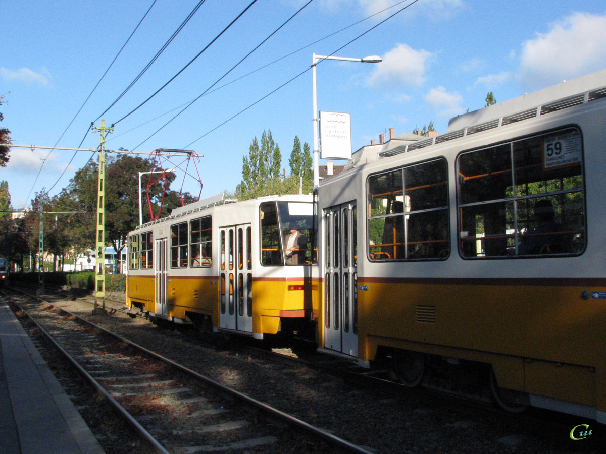 Будапешт. Tatra T5C5 №4343, Tatra T5C5 №4274