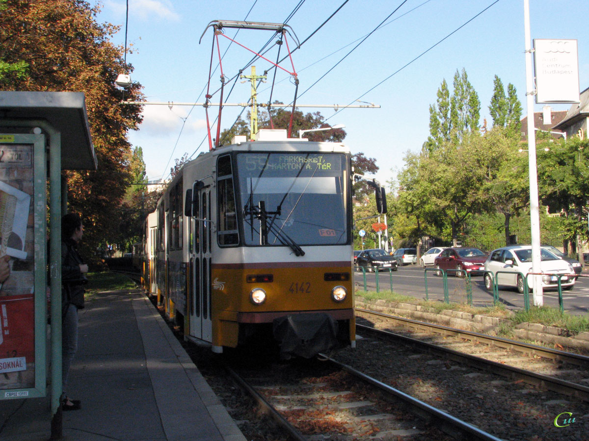 Будапешт. Tatra T5C5 №4142