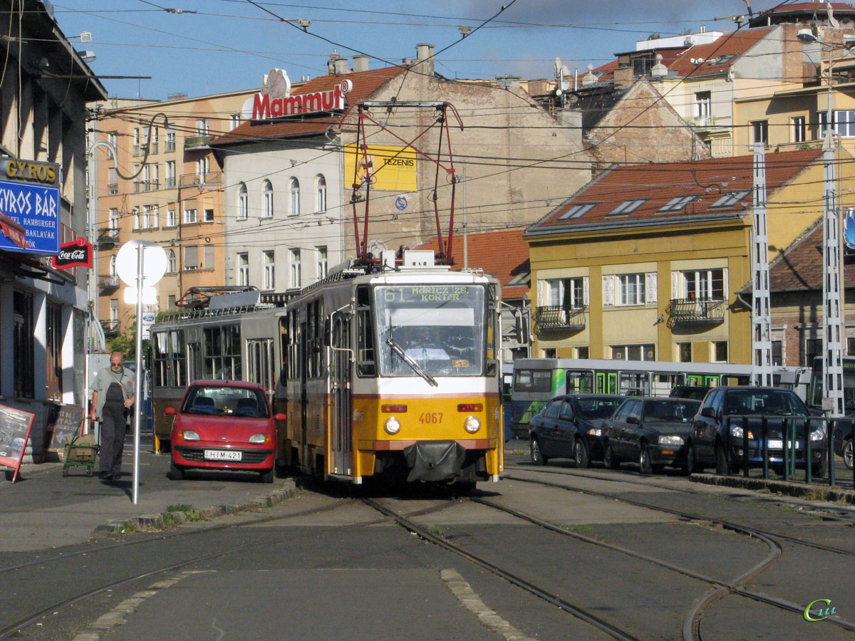 Будапешт. Tatra T5C5 №4067