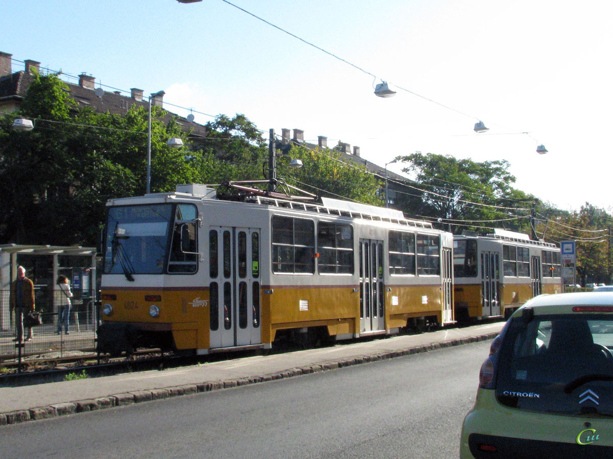 Будапешт. Tatra T5C5 №4024