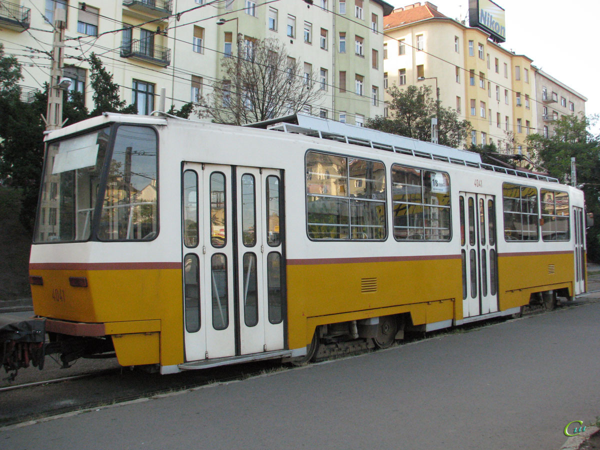 Будапешт. Tatra T5C5 №4041