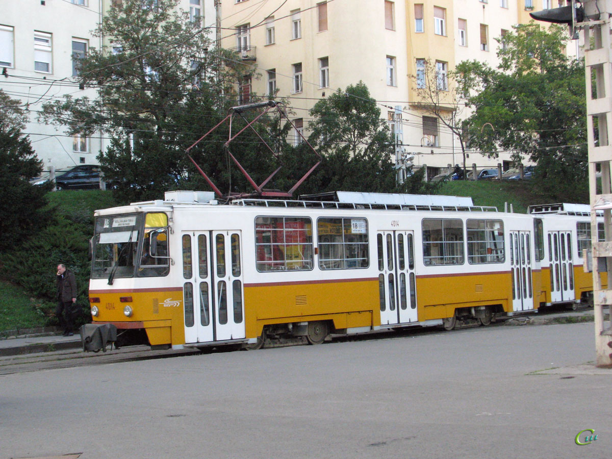 Будапешт. Tatra T5C5 №4014