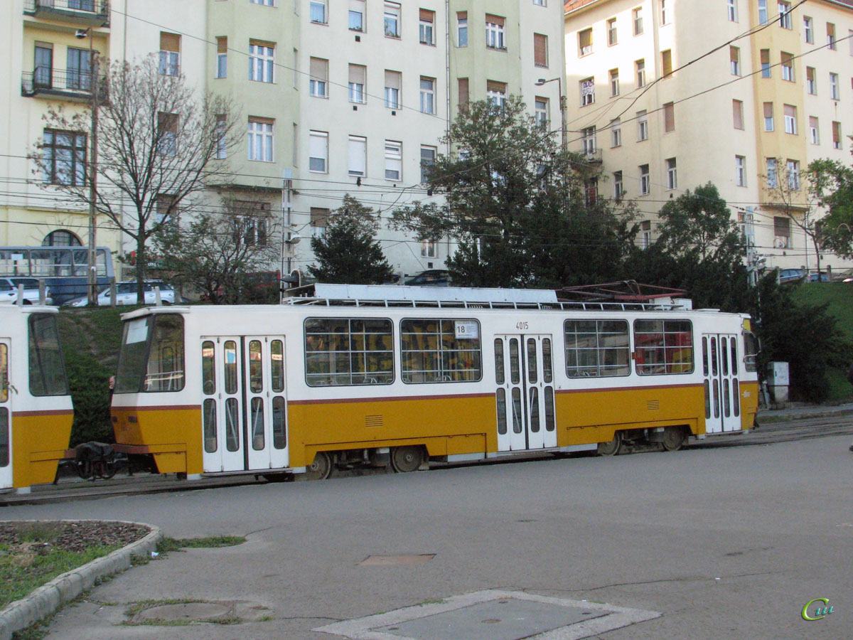 Будапешт. Tatra T5C5 №4015