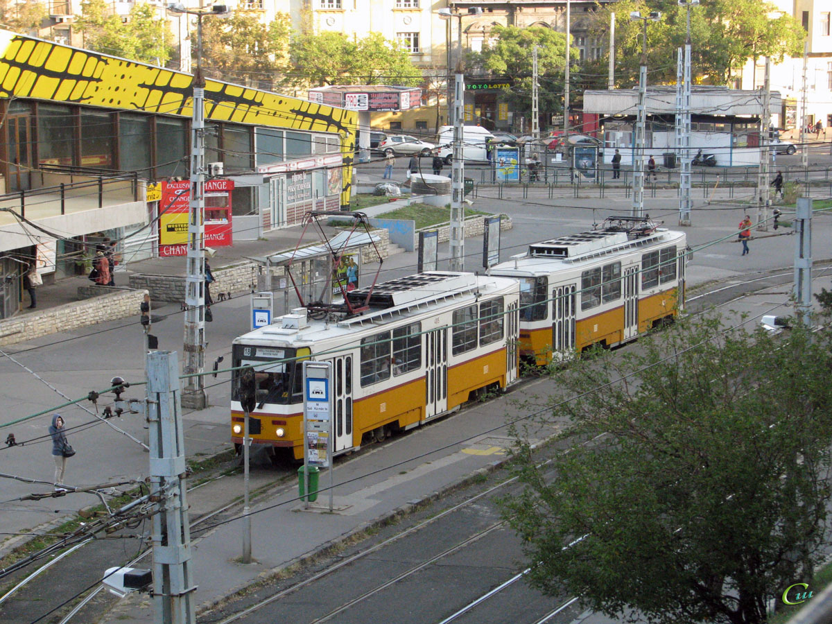 Будапешт. Tatra T5C5 №4014, Tatra T5C5 №4015