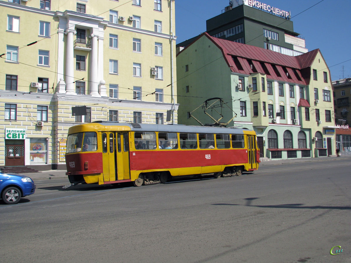 Харьков. Tatra T3 (двухдверная) №469