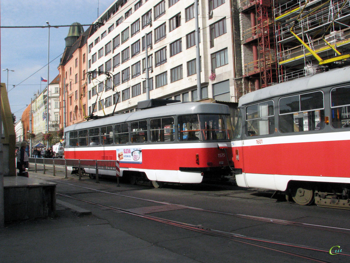 Брно. Tatra T3M №1575, Tatra T3M №1601