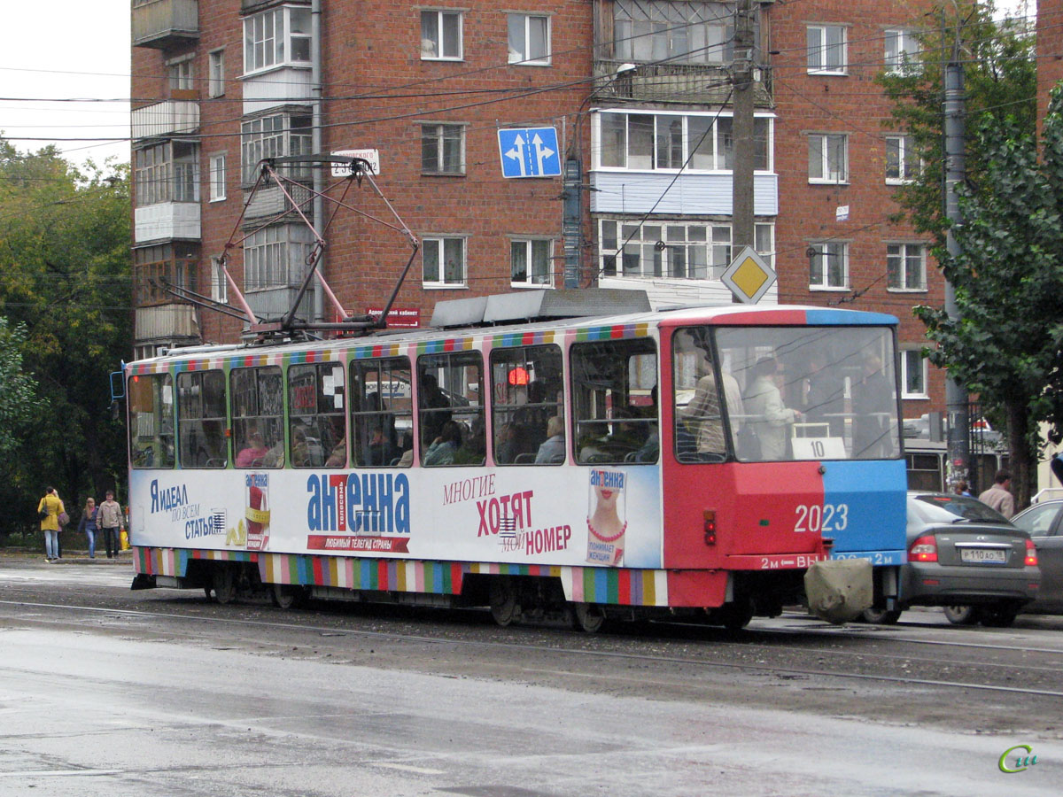 Ижевск. Tatra T6B5 (Tatra T3M) №2023