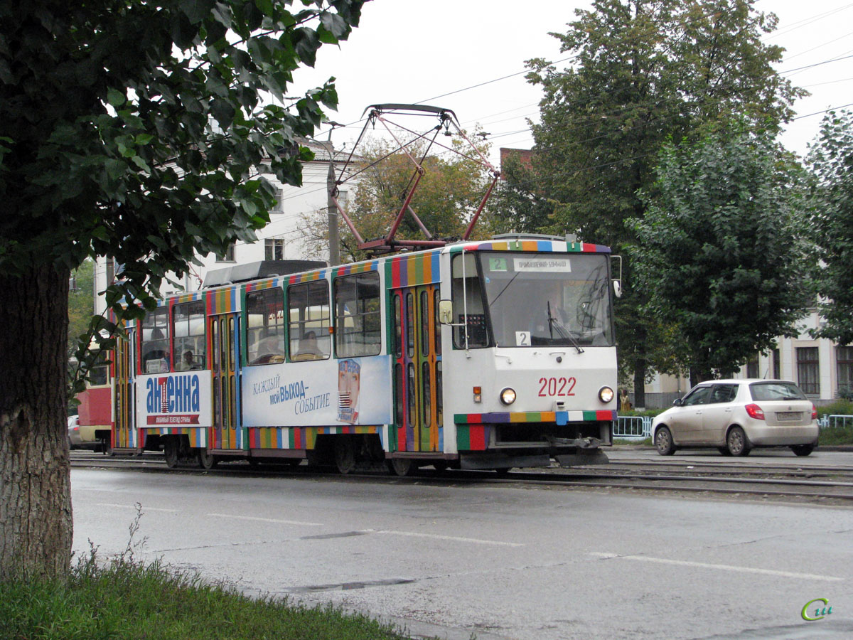 Ижевск. Tatra T6B5 (Tatra T3M) №2022