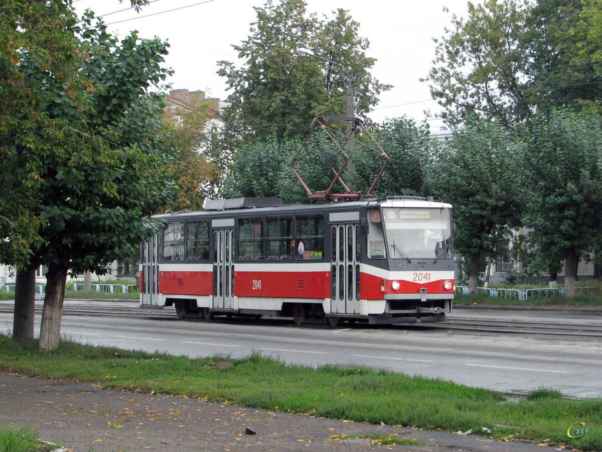 Ижевск. Tatra T6B5 (Tatra T3M) №2041