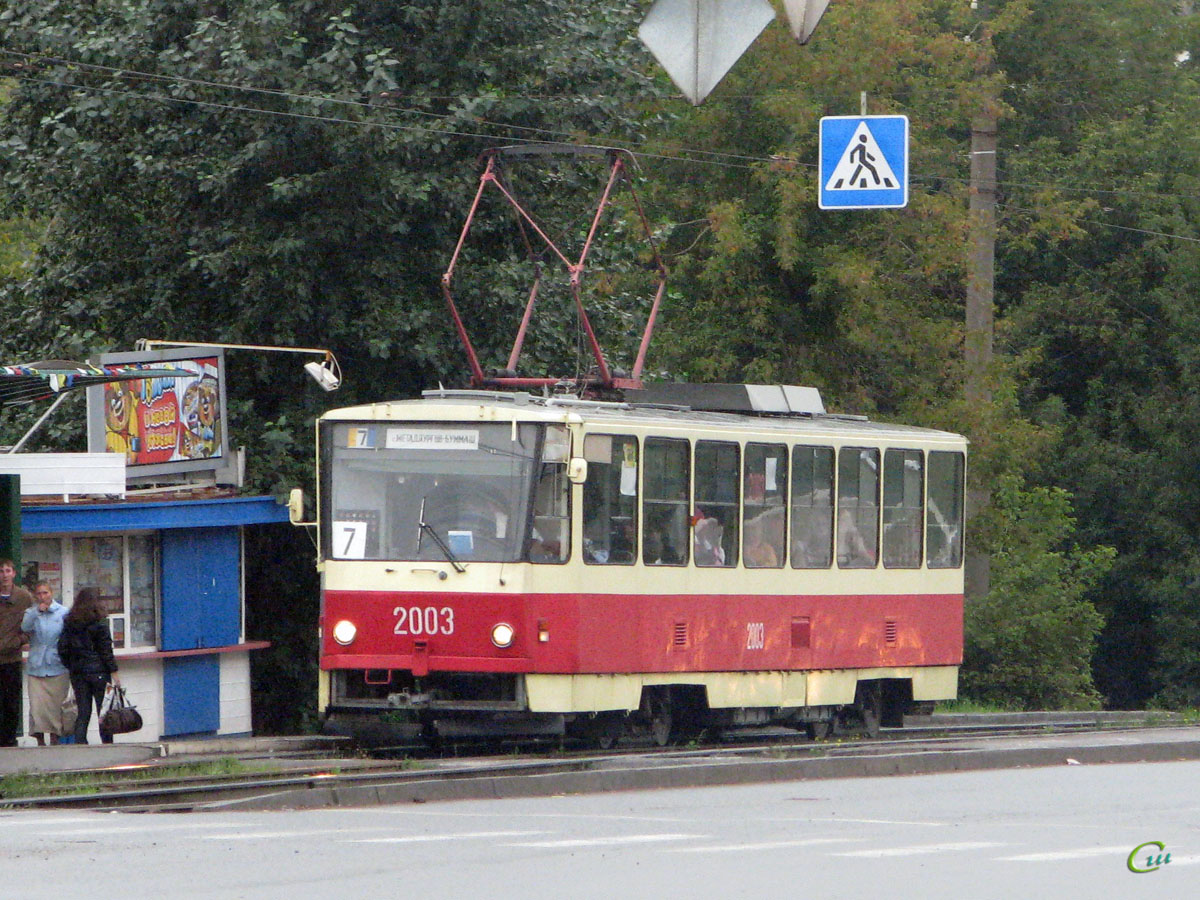 Ижевск. Tatra T6B5 (Tatra T3M) №2003