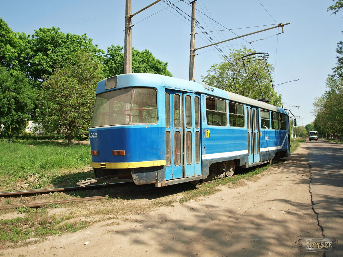 Одесса. Tatra T3R.P №4022