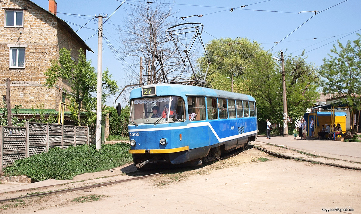 Одесса. Tatra T3R.P №4005