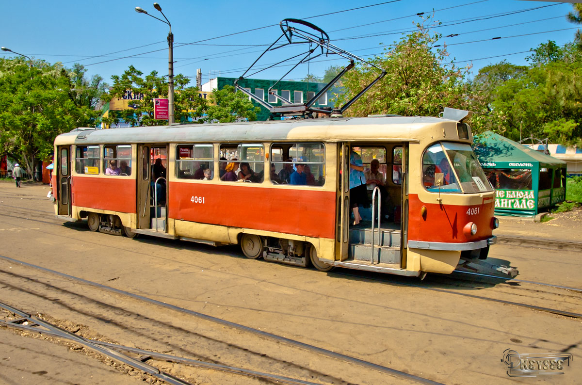 Одесса. Tatra T3SU №4061