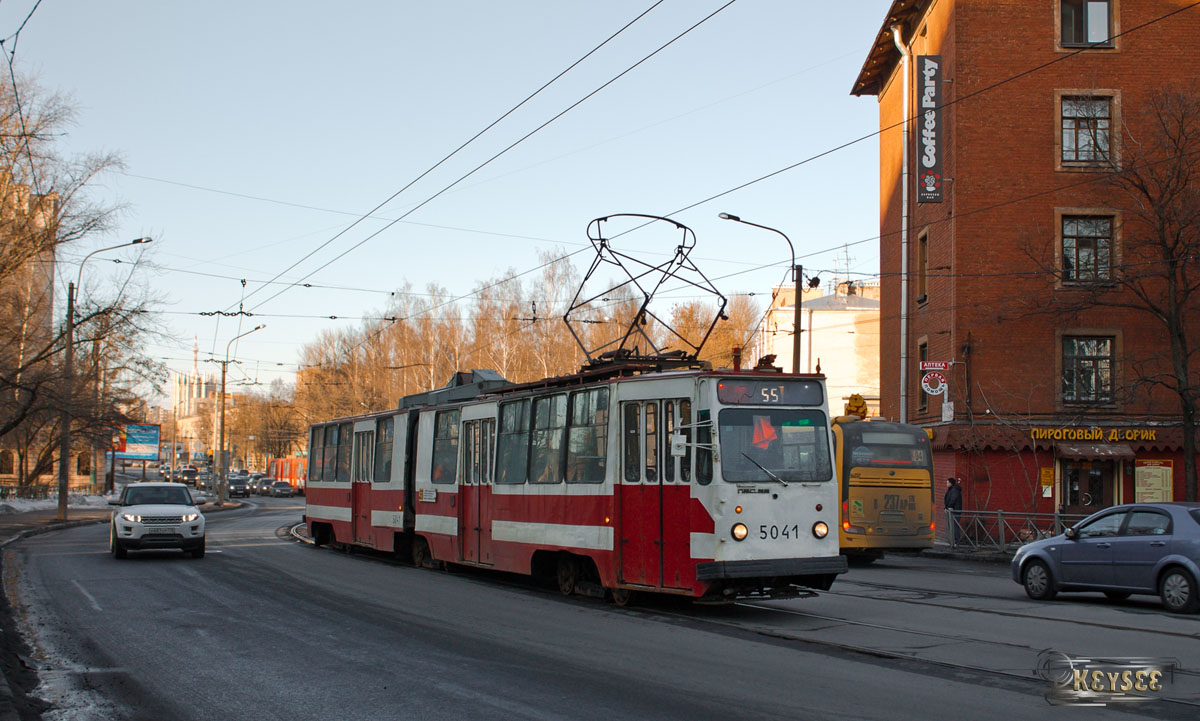Санкт-Петербург. ЛВС-86К №5041