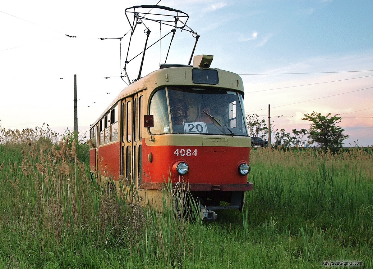 Одесса. Tatra T3SU №4084
