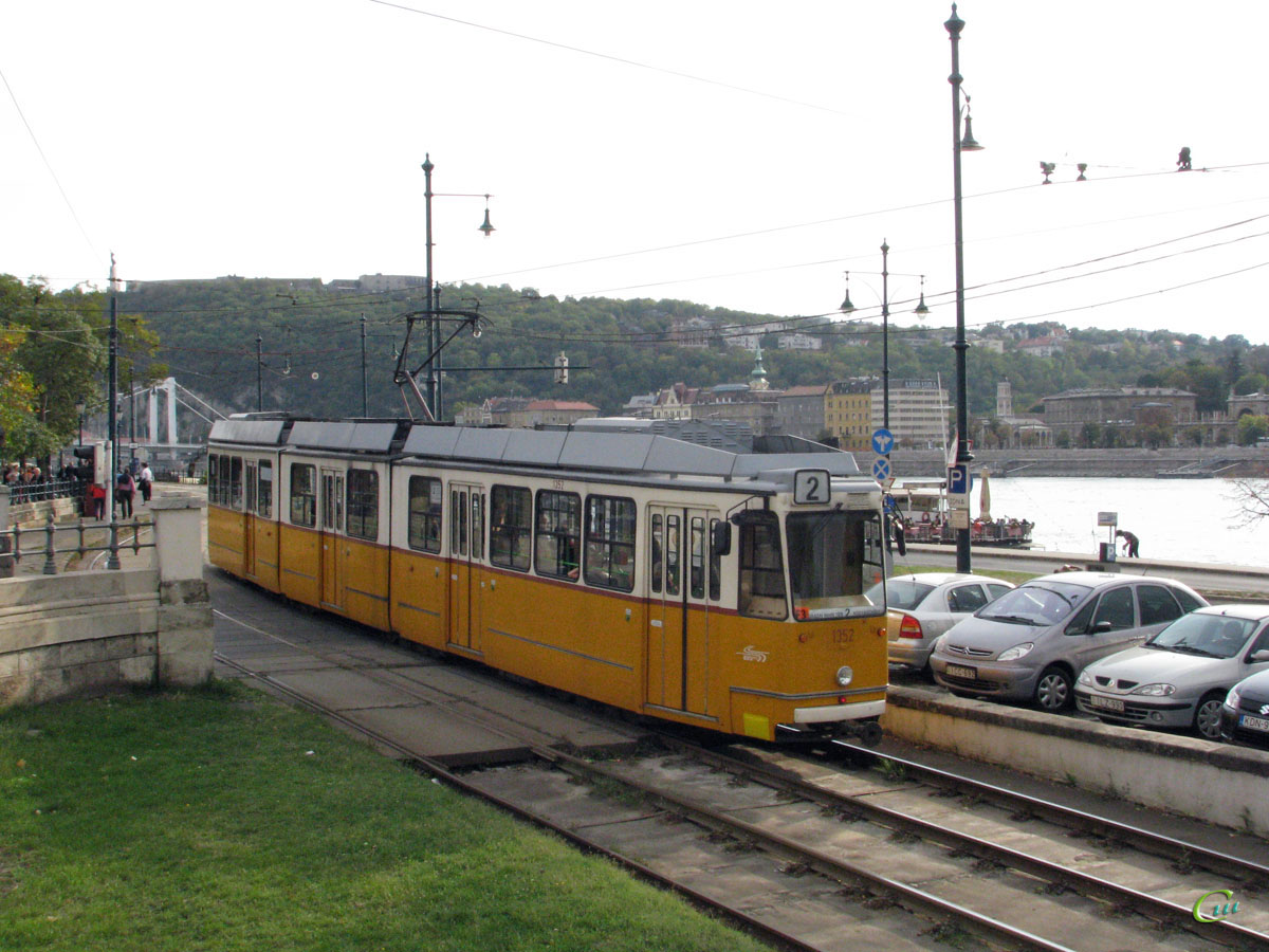 Будапешт. Ganz KCSV7 №1352