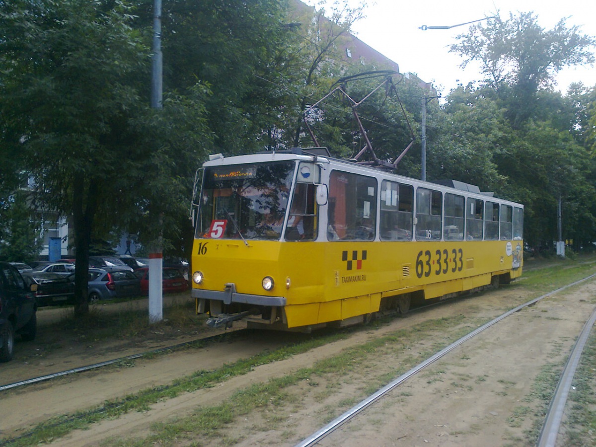 Тверь. Tatra T6B5 (Tatra T3M) №16