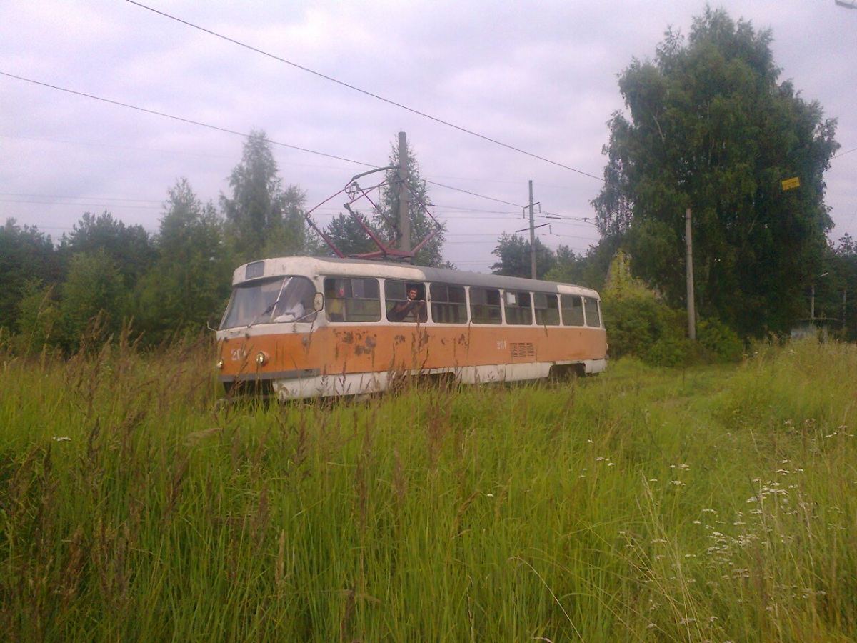Тверь. Tatra T3SU №201