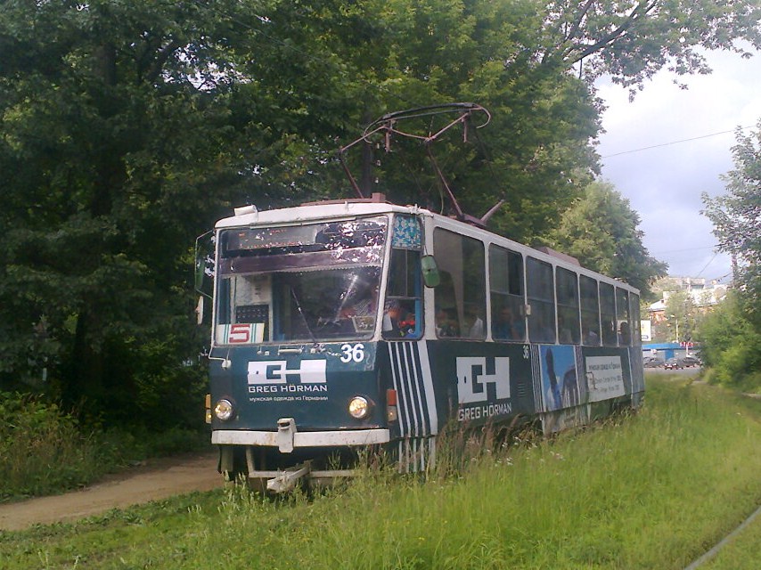 Тверь. Tatra T6B5 (Tatra T3M) №36