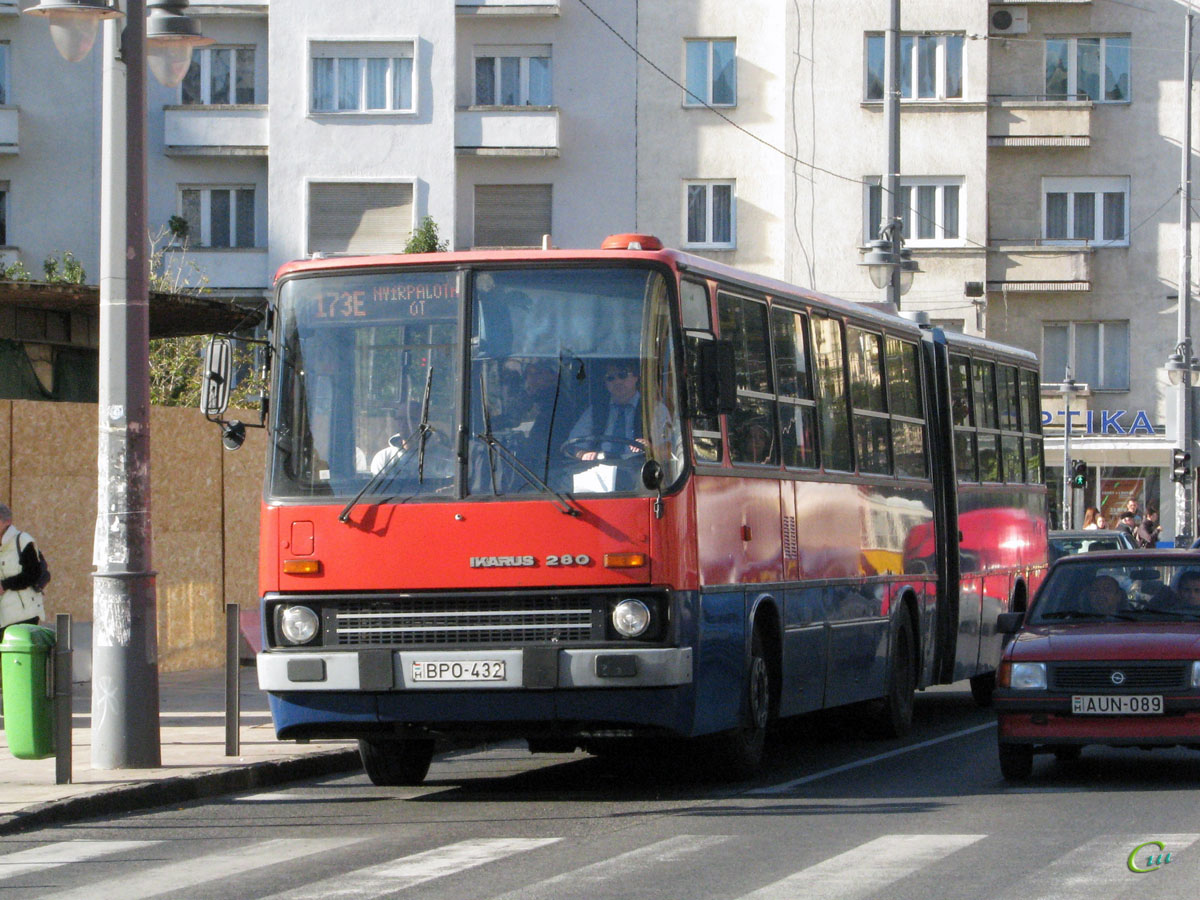 Будапешт. Ikarus 280.40A BPO-432