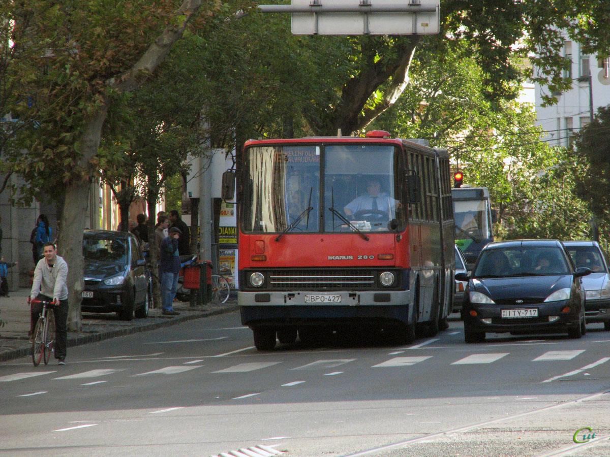 Будапешт. Ikarus 280.40A BPO-427