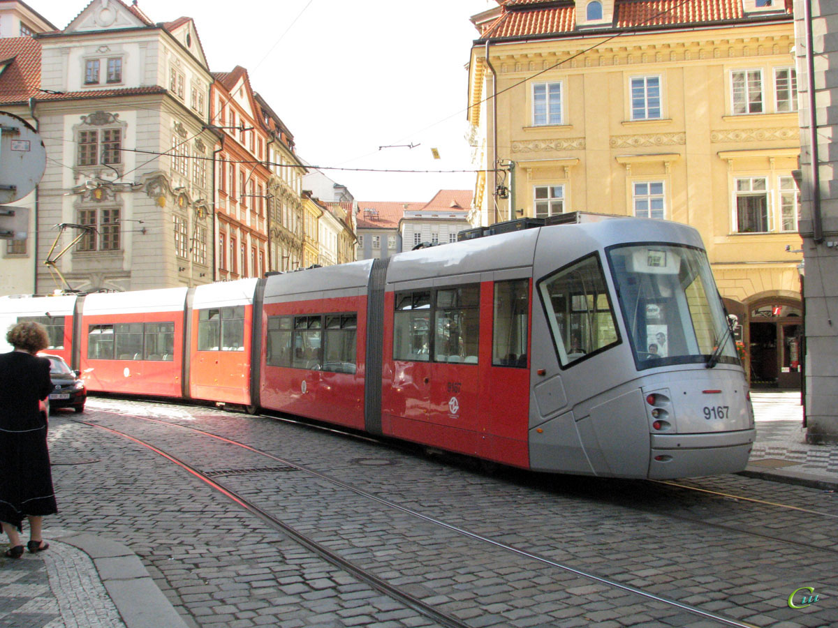 Прага. Škoda 14T №9167