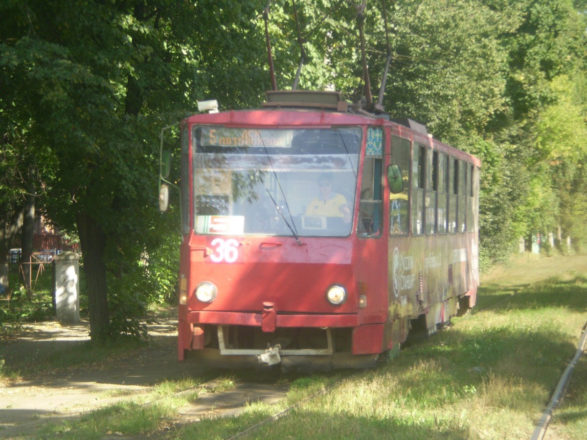 Тверь. Tatra T6B5 (Tatra T3M) №36
