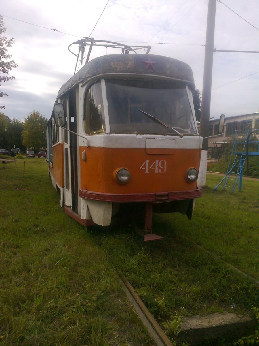 Тверь. Tatra T3 (двухдверная) №449