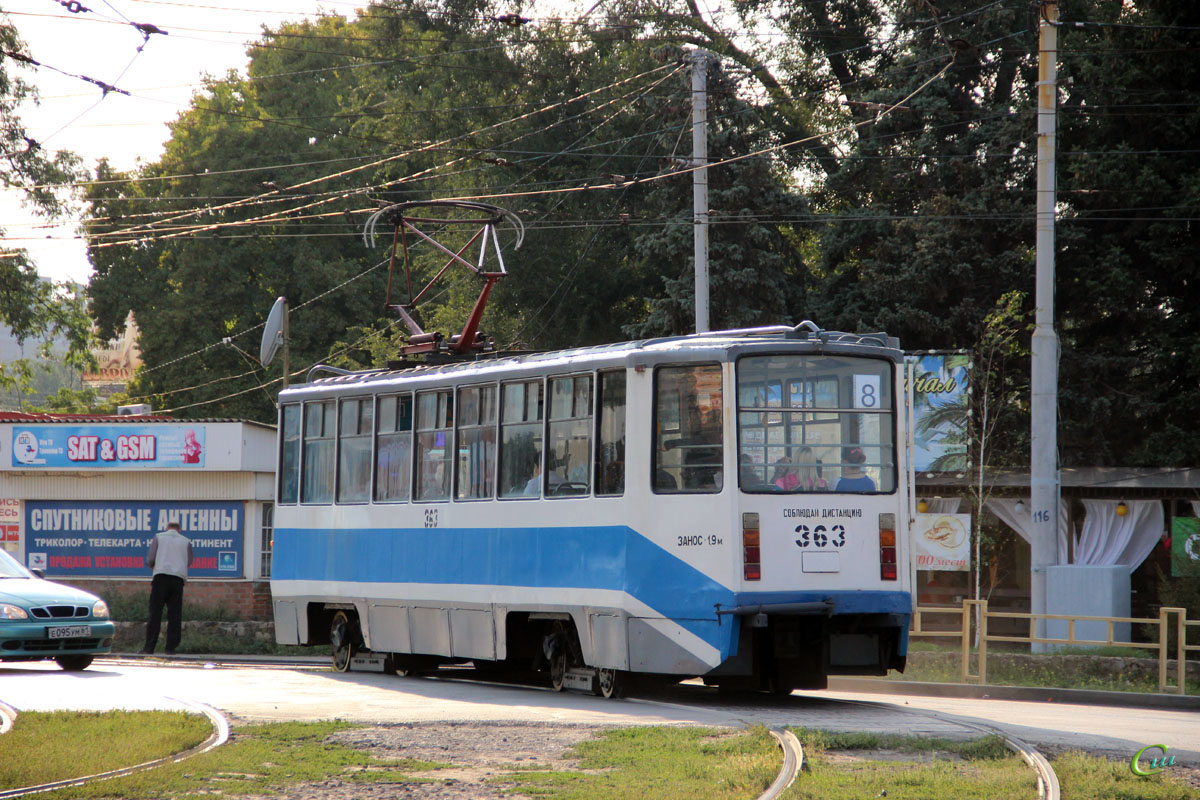 Таганрог. 71-608КМ (КТМ-8М) №363