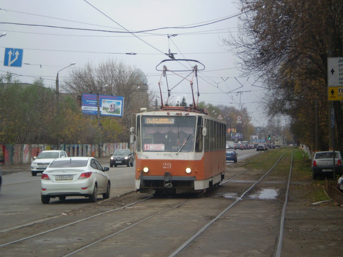 Тверь. Tatra T6B5 (Tatra T3M) №29