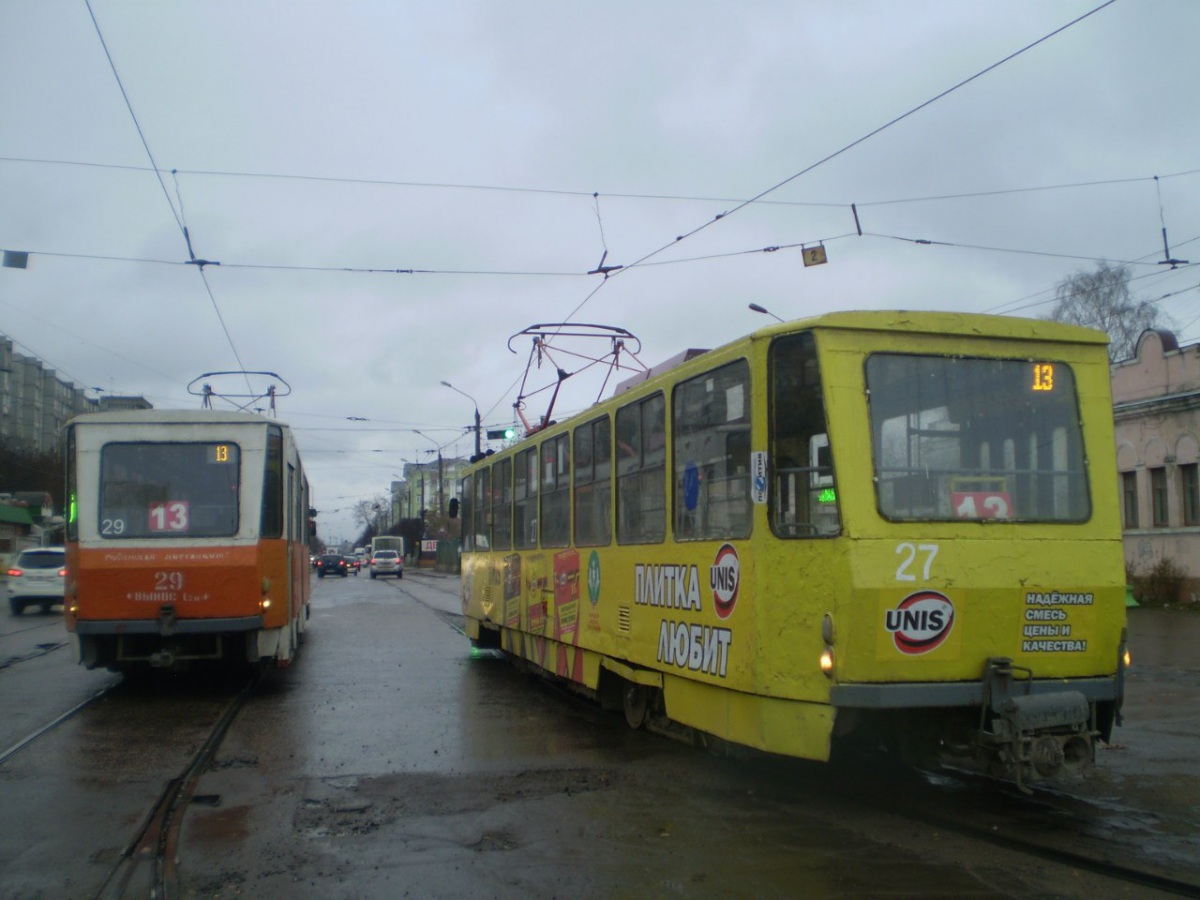 Тверь. Tatra T6B5 (Tatra T3M) №27, Tatra T6B5 (Tatra T3M) №29