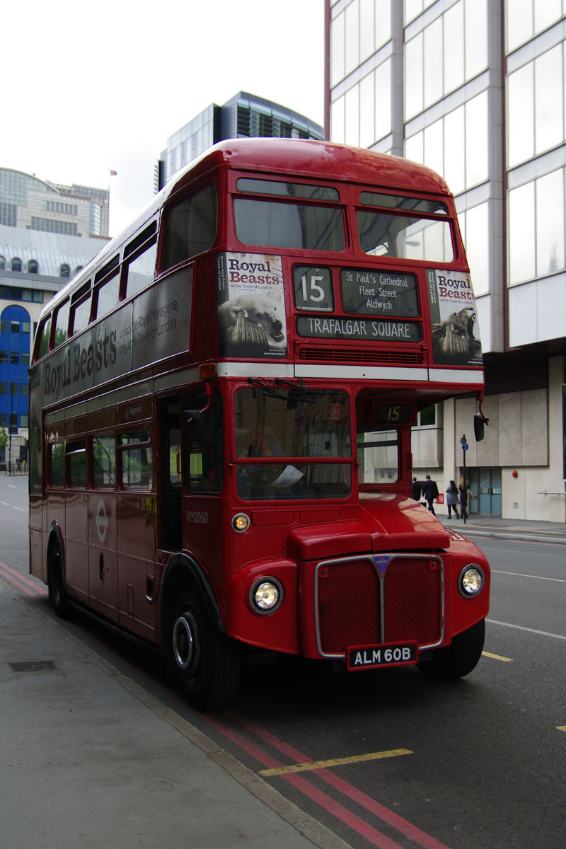 Лондон. Park Royal RM (AEC Routemaster) ALM 60B