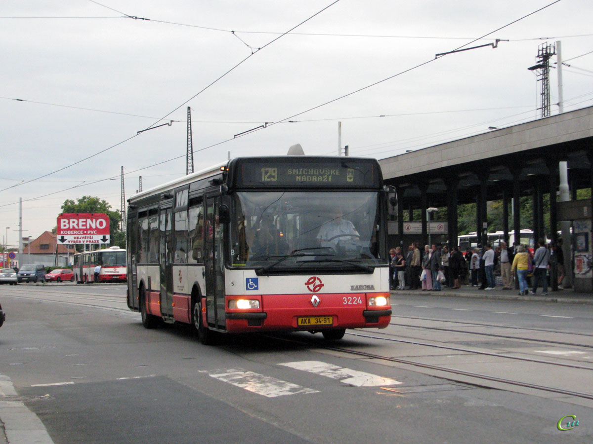Прага. Renault Agora S/Karosa Citybus 12M AKA 34-91