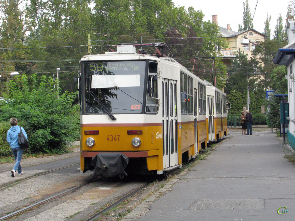 Будапешт. Tatra T5C5 №4347