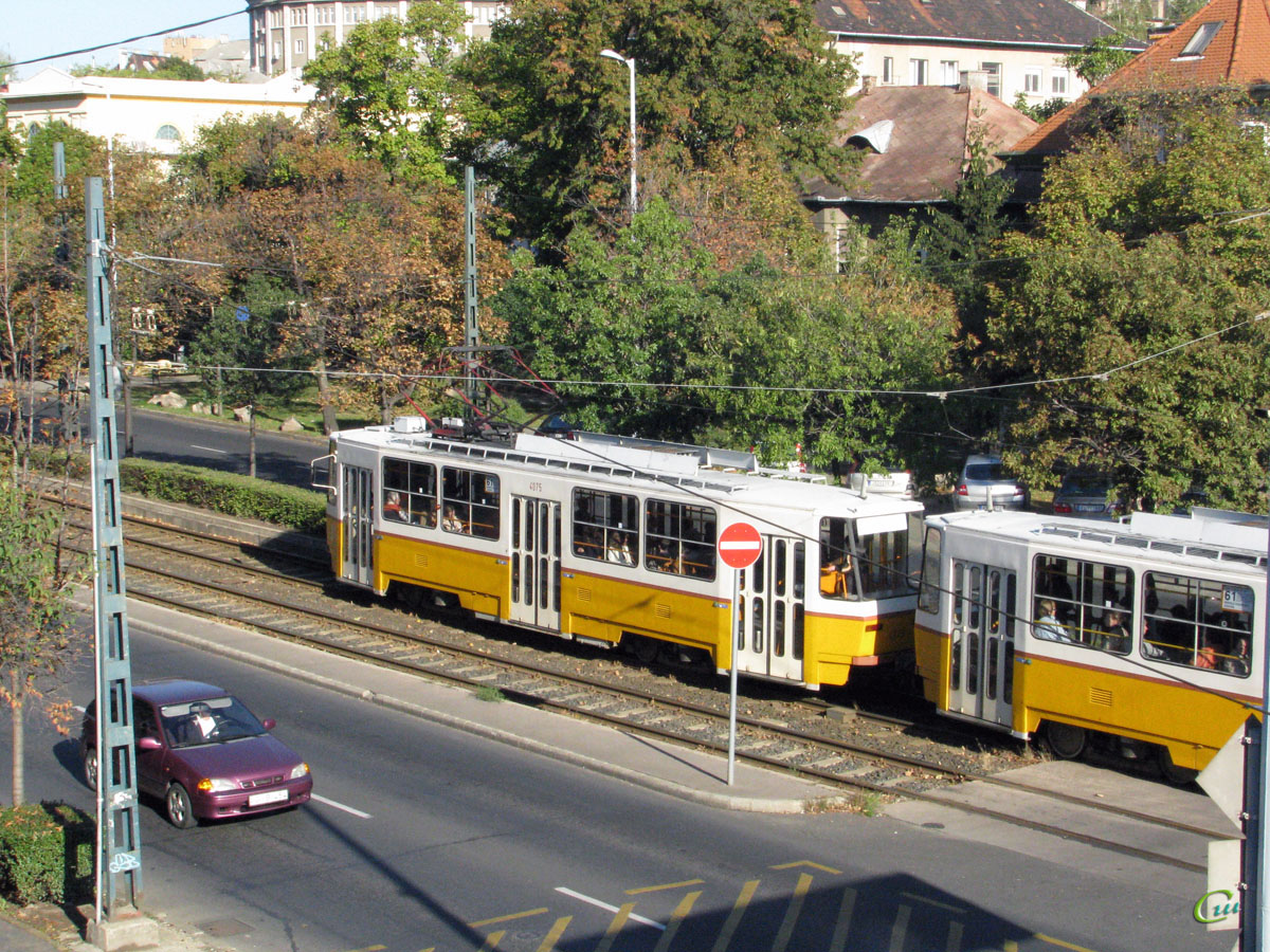 Будапешт. Tatra T5C5 №4075