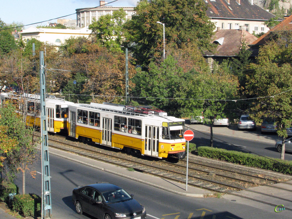 Будапешт. Tatra T5C5 №4076