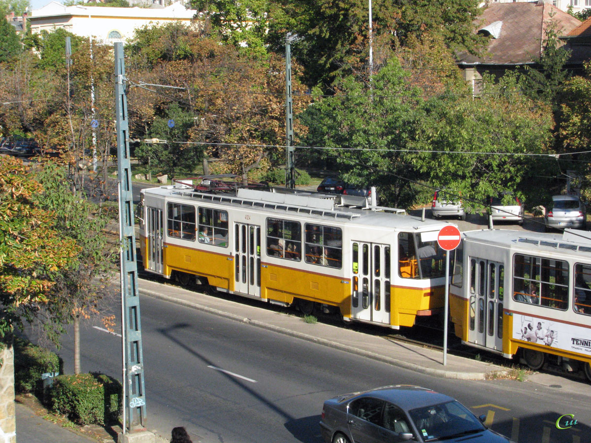 Будапешт. Tatra T5C5 №4124