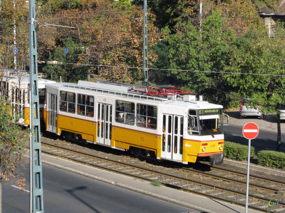 Будапешт. Tatra T5C5 №4136