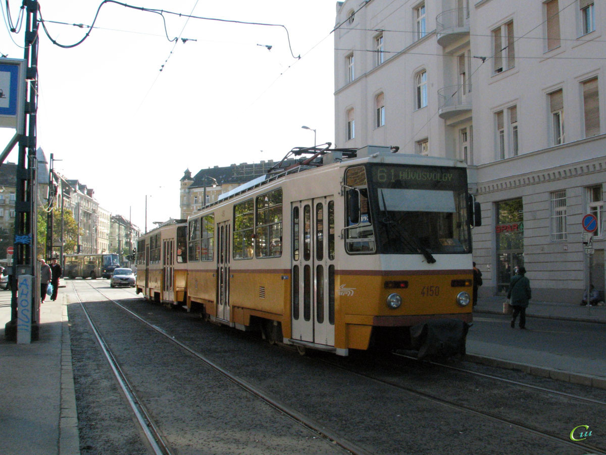 Будапешт. Tatra T5C5 №4150