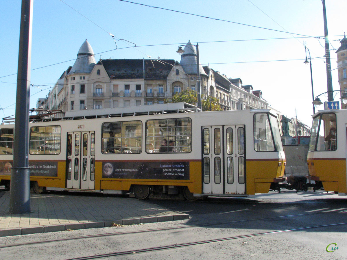Будапешт. Tatra T5C5 №4020