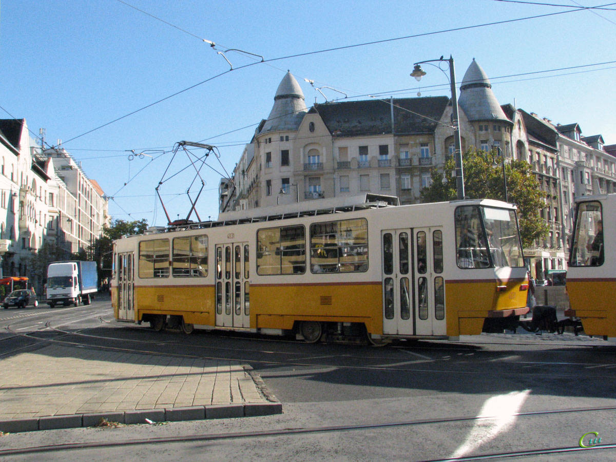Будапешт. Tatra T5C5 №4031