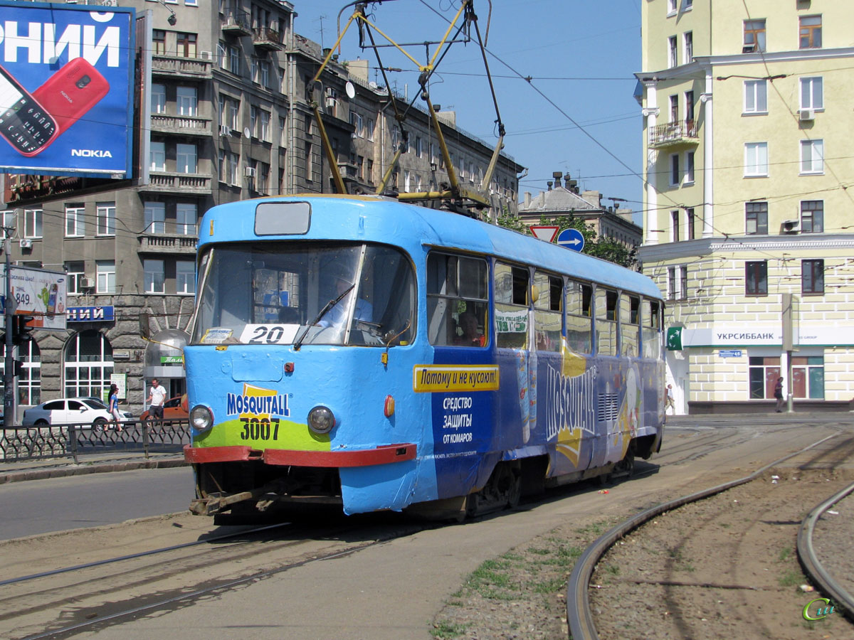 Харьков. Tatra T3SU №3007