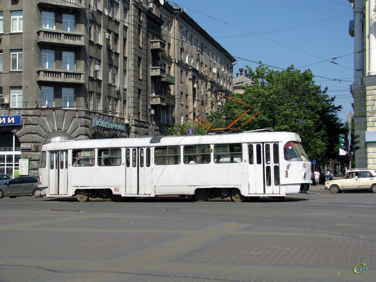 Харьков. Tatra T3SU №453
