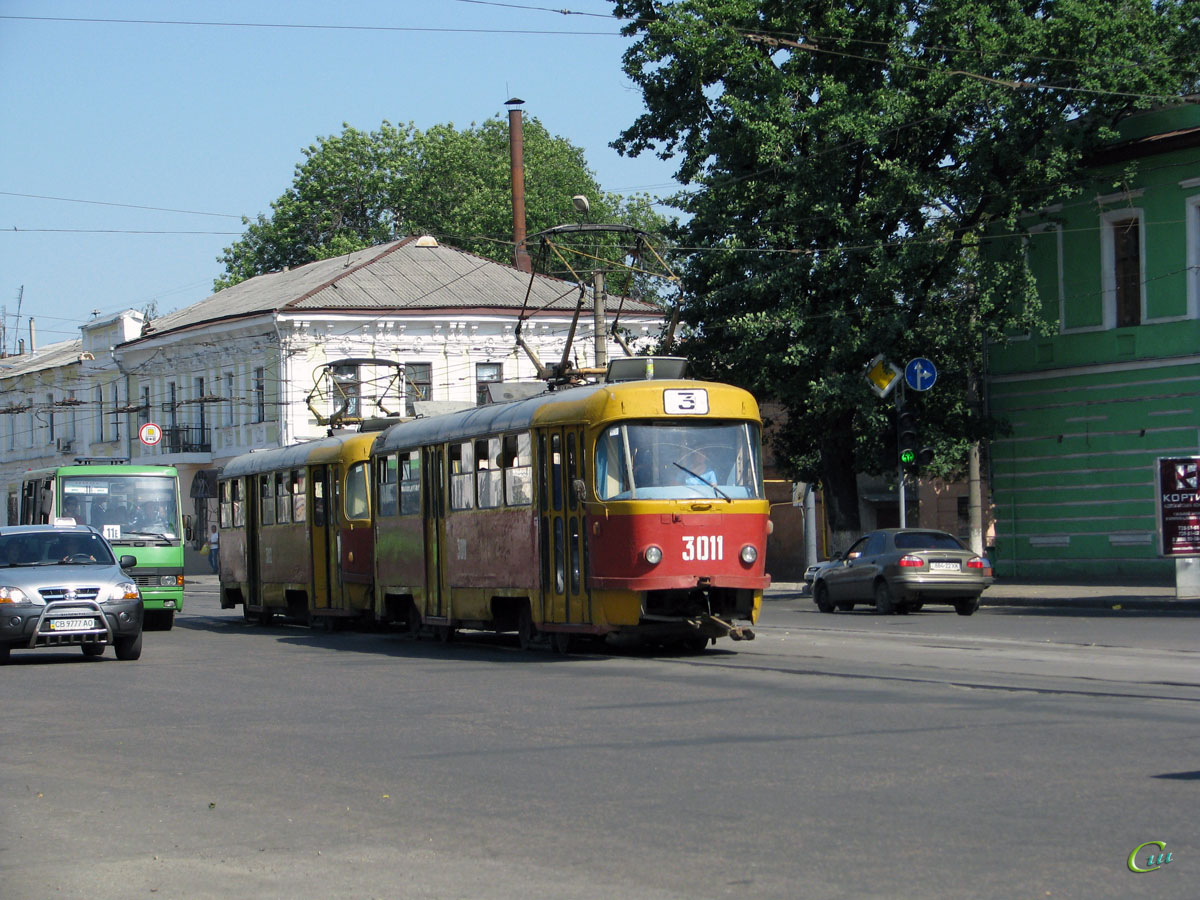 Харьков. Tatra T3SU №3011, Tatra T3SU №3012