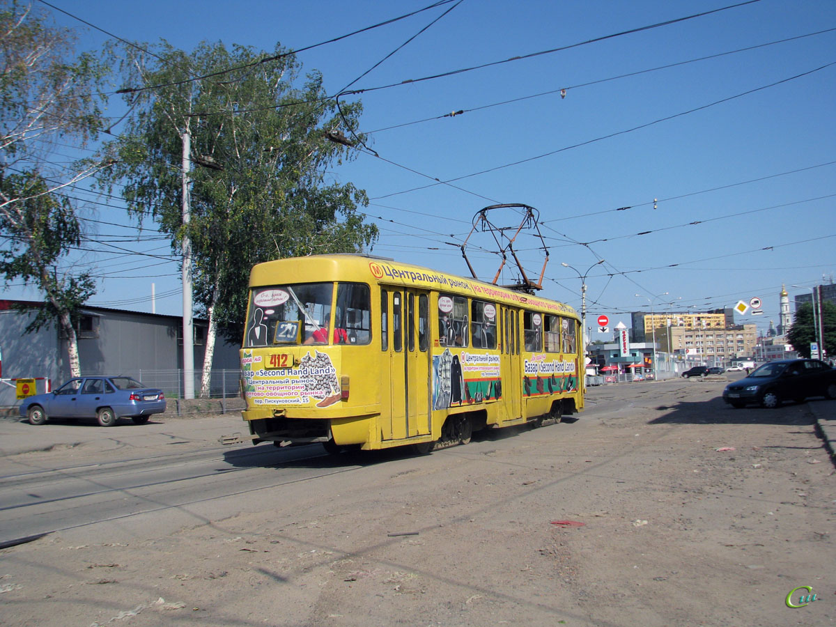 Харьков. Tatra T3SU №412